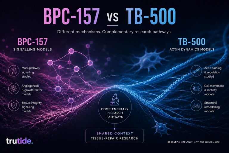 bpc vs tb500 infographic