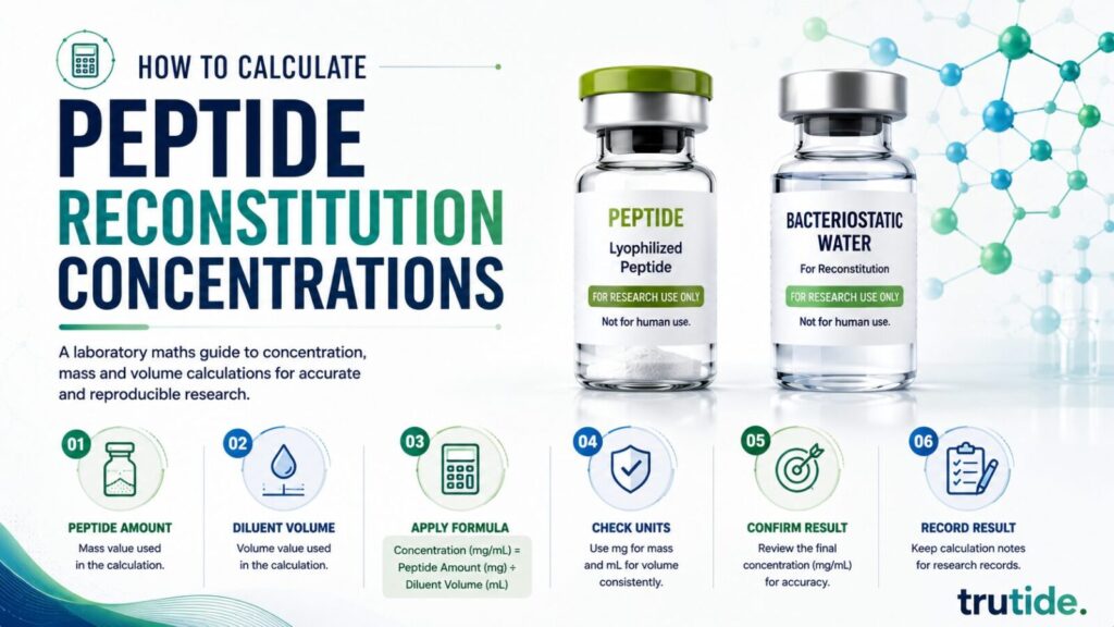 peptide reconstitution calculation